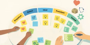 proceso de design thinking aplicado en proyectos escolares